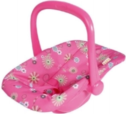 Porte-bébé pour poupées avec housse en tissu