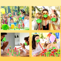 Jeu de fête Attrape l’insecte – langues de grenouille pour 4 joueurs
