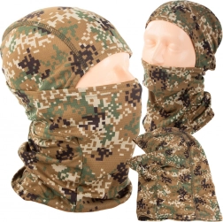 Masque militaire respirant thermoactif Moro Tactical