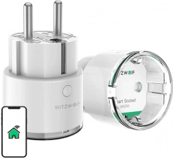 prise connectée Wi‑Fi BlitzWolf Pro EU 3450 W avec mesure de consommation