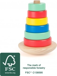 small foot tour d’équilibre en bois Movere