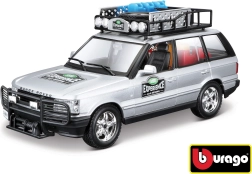 Modèle de voiture en métal 1:24 RANGE ROVER, argent