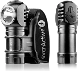 Lampe frontale et torche rechargeable EVERACTIVE FL-55R Dripple 500 lm