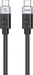 Câble Orico USB‑C 240 W, 1,5 m, noir