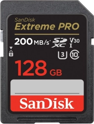 Carte mémoire SanDisk Extreme Pro SDXC 128 Go UHS-I U3