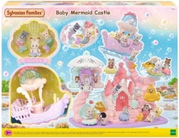 Palais des petites sirènes SYLVANIAN FAMILIES – set de jeu sous-marin avec figurines