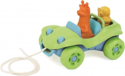 Voiture à tirer verte Tahací de Green Toys