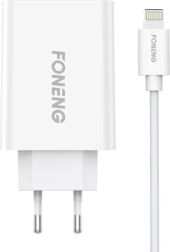 Chargeur rapide Foneng avec un port USB 10,5 W + câble USB–Lightning