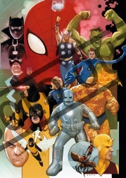 Puzzle 1000 pièces MARVEL 80