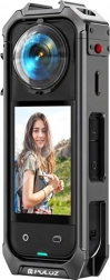 Étui de protection en métal PULUZ avec cache objectif pour INSTA360 X5