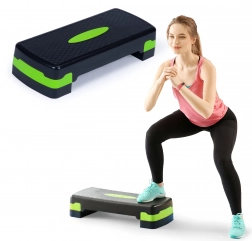Plateforme de step fitness à hauteur réglable 2 niveaux