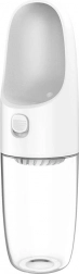 Dogness bouteille d’eau pour animaux D02 blanche
