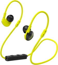Écouteurs de sport sans fil intra-auriculaires Hama Freedom Athletics II avec microphone – jaune