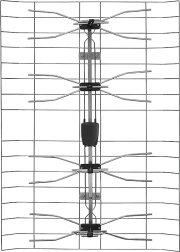 Antenne extérieure Solight DVB‑T2 avec amplificateur intégré 35 dB