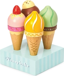 Set de glaces en bois HONEYBAKE – Le Toy Van