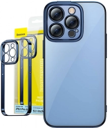 Coque Baseus Glitter et Verre Trempé pour iPhone 14 Pro