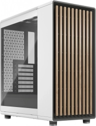 Boîtier PC North Chalk White TG Clear Tint