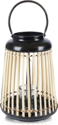 Lanterne en bambou pour bougie 33 cm