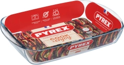Plat à rôtir en verre PYREX 3,7 l (40 × 27 × 6 cm)