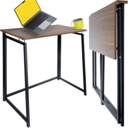 Bureau pliant Ruhhy pour le travail et les études – Bois
