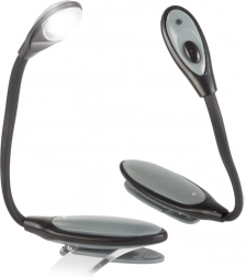 Lampe de lecture LED flexible avec pince