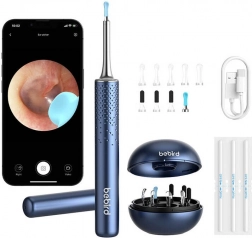 Otoscope intelligent avec caméra Bebird M9 S bleu