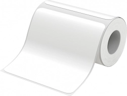 Autocollants thermiques NIIMBOT 100 × 100 mm, blanc (75 étiquettes)