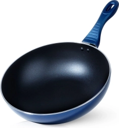 Wok antiadhésif diamant 30 cm