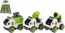 Voiture spatiale à inertie 7x10cm - 3 types