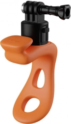 Telesin support en silicone multifonction pour caméras sportives orange