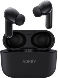 Écouteurs sans fil AUKEY avec réduction active du bruit (noir)