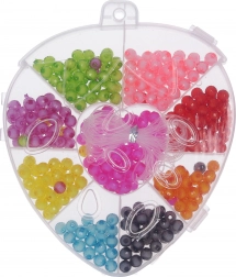 Set de perles en forme de fraise 90 g