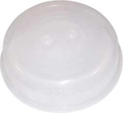 Couvercle transparent en plastique pour micro-ondes 23 cm