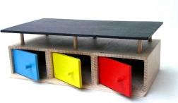 garage en bois pour 3 voitures