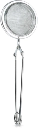 Passoire en inox pour thé en vrac avec pince 5 × 16 cm