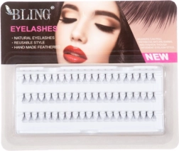 Faux-cils en touffes naturelles BLING, 13 mm