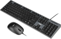 Ensemble clavier et souris IBOX IKMS606 USB, noir, 800 DPI