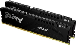 Mémoire Kingston Fury Beast DDR5 128Go (2x64Go) 5600 CL40 noir