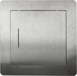 Trappe de visite en inox Exklusiv NDE 200 × 200 mm