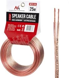 Câble haut-parleur 25 m Maclean 2x1,5 mm²