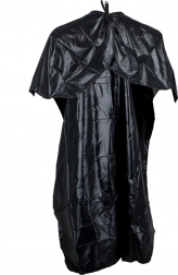 Cape de coiffure universelle pour coloration et coupe des cheveux noir