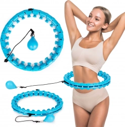 Hula hoop intelligent de massage à diamètre réglable pour le fitness