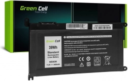 Batterie Green Cell pour Dell WDXOR 11,4 V 3400 mAh