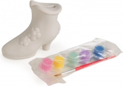 Kit créatif Tirelire escarpin à peindre