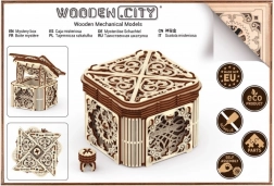 Casse-tête mécanique en bois Boîte Mystérieuse