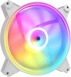 Ventilateur ARGB 140 mm blanc Volcano Apex