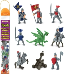 Safari Ltd. tube Chevaliers et dragons