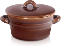 Marmite en céramique avec couvercle 340 ml