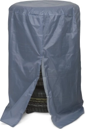 Housse de protection pour un jeu de pneus - grise