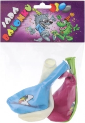 Ballons imprimés licorne – lot de 4 pièces
